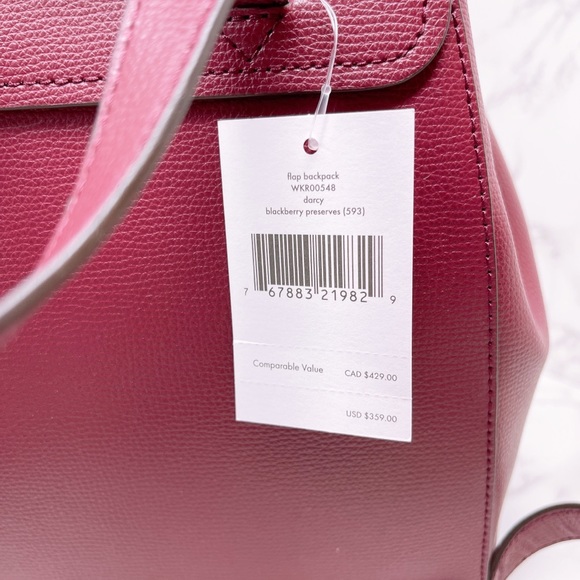 Kate Spade Darcy Flap Backpack - Picture 3 of 8